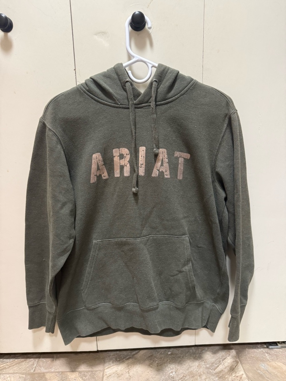 Ariat Olive Green Hooded Sweatshirt